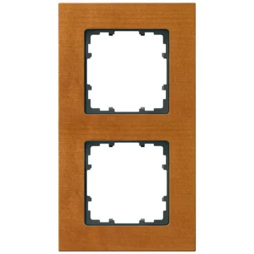 Siemens Brown 2 Gang Frame - 5TG1102-1 product image