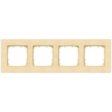 Siemens White 4 Gang Frame - 5TG1104-3 product image