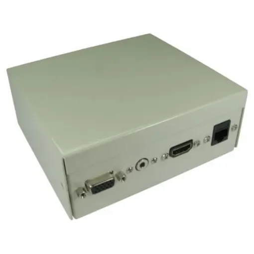 RS PRO 4 Way Female 3.5 mm Stereo Socket,HDMI, RJ 45, VGA Audio & Video Faceplate - 2299946 product image