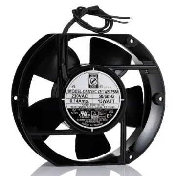 RS PRO Axial Fan, 230 V ac, AC Operation, 220cfm, 15W, 0.14A Max, 172 x 150 x 51mm - 2303030 product image