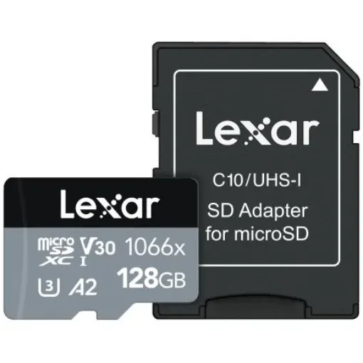 Lexar 128 GB MicroSDXC Micro SD Card, Class 10 - LMS1066128G-BNANG product image