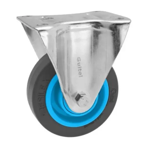 Guitel Hervieu Fixed Castor Wheel, 200kg Capacity, 100mm Wheel - 373542 product image