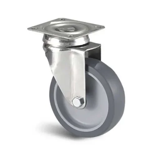 Guitel Hervieu Swivel Castor Wheel, 60kg Capacity, 75mm Wheel - JP2BA075-325L product image