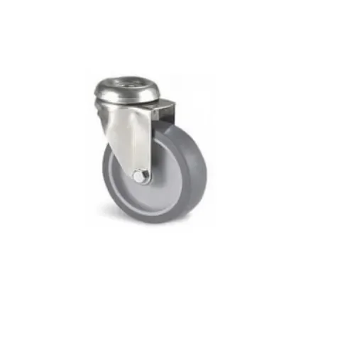 Guitel Hervieu Swivel Castor Wheel, 80kg Capacity, 125mm Wheel - JP3OA125-325L product image