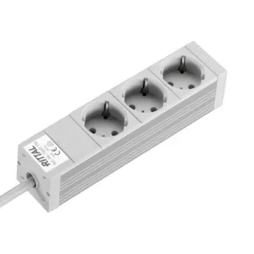 Rittal 2m 3 Socket CEE Socket, 250 V - 7240110 product image