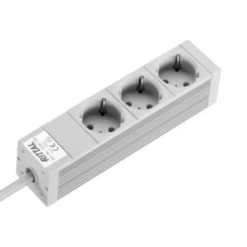 Rittal 2m 3 Socket CEE Socket, 250 V - 7240110 product image