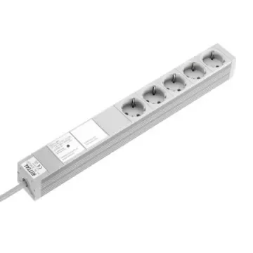 Rittal Type F - German Schuko Power Distribution Unit, 2m Cable, Filtered, 16A, 250 V, No - 7240230 product image