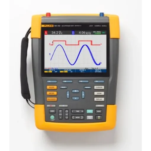 Fluke 190-102-III ScopeMeter III Series, 100MHz Portable Oscilloscope, 2 Analogue Channels - FLUKE-190-102-III product image