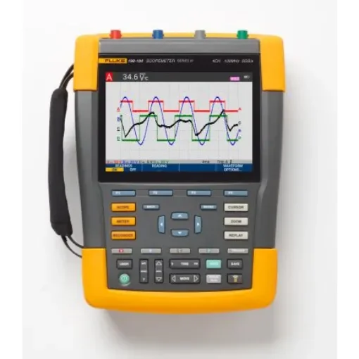 Fluke 190-104-III ScopeMeter III Series, 100MHz Portable Oscilloscope, 4 Analogue Channels - FLUKE-190-104-III product image