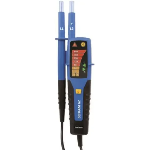 Sefram SEFRAM62, LED Voltage tester, 690V dc, Continuity Check, CAT IV product image