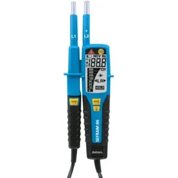 Sefram SEFRAM66, LCD Voltage tester, 1500V dc, Continuity Check, CAT III 1000V product image
