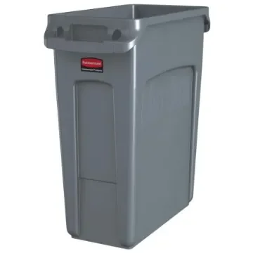 Rubbermaid Commercial Products Rubbermaid 60L Grey PE Waste Bin - 1971258 product image