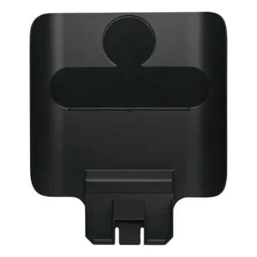 Rubbermaid Commercial Products Black Resin Waste Bin Lid for and Slim Jim® Recycling Station Waste Stream label kits, - 2007910 product image