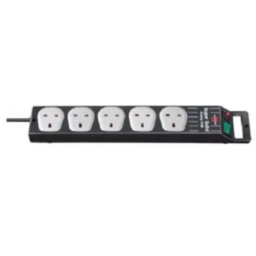 brennenstuhl 3m 5 Socket BS 1363 Extension Lead, IP20 - 1153343625 product image