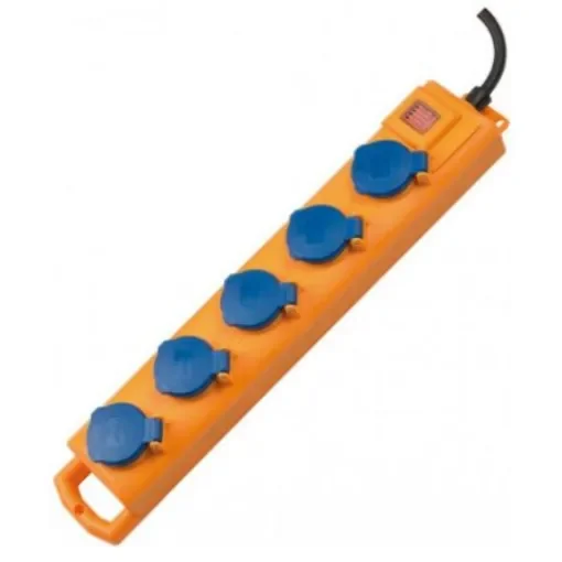 brennenstuhl 2m 5 Socket Schuko Extension Lead, IP54 - 1159900205 product image