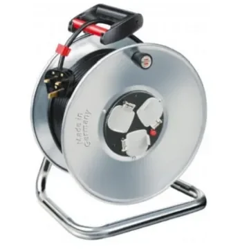 brennenstuhl 50m 0 Socket BS 1363 Cable Reel, 240 V, IP20 - 1198063 product image