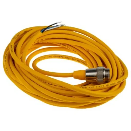 Turck Straight Male 4 way 7/8 in Circular to Straight Female 4 way 7/8 in Circular Sensor Actuator Cable, 20m - RSM RKM 40-20M product image