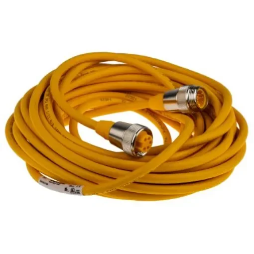 Turck Straight Male 5 way 7/8 in Circular to Straight Female 5 way 7/8 in Circular Sensor Actuator Cable, 10m - RSM RKM 50-10M product image
