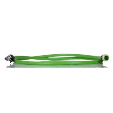 TurckRSSD-RJ45S-4416, 1m Cat5e, Green M12 to Male RJ45 Male, Aluminium Foil, Tinned Copper Braid Shielded, Terminated - RSSD-RJ45S-4416-1M product image