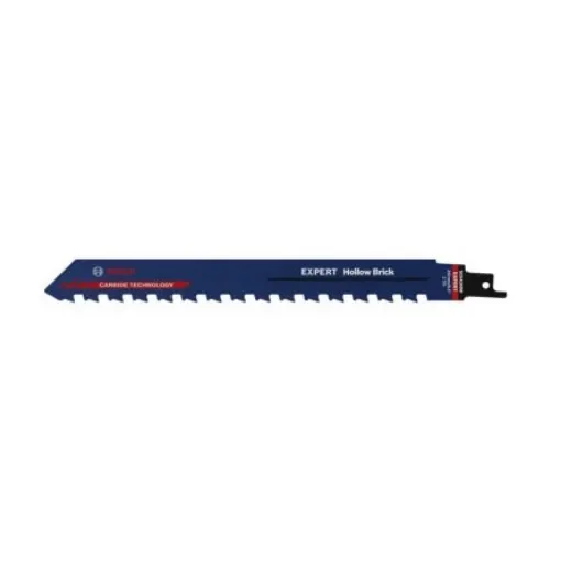Bosch, 2 Teeth Per Inch Hollow Bricks 190mm Cutting Length Reciprocating Saw Blade, Pack of 1 - 2608900414 product image