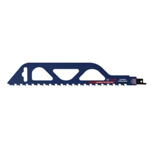 Bosch, 2 Teeth Per Inch Hollow Bricks 250mm Cutting Length Reciprocating Saw Blade, Pack of 1 - 2608900417 product image