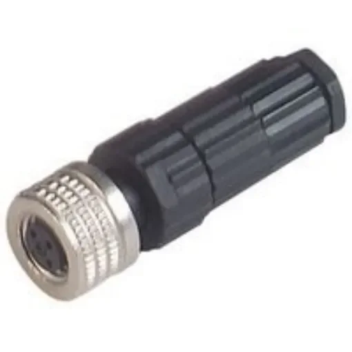 Hirschmann Circular Connector, 4 Contacts, Cable Mount, M8 Connector, Socket, Female, IP67, E Series - 933367100 ELKA 4008 V product image