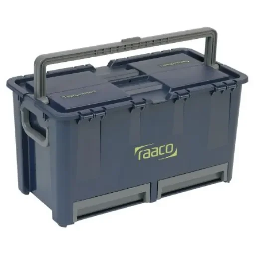 Raaco Compact 47 2 drawers  Plastic Tool Box, 540 x 230 x 540mm - 136600 product image