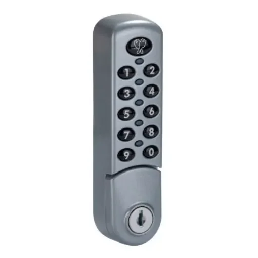 Zinc Electronic Powder Coated Silver Code Lock - 3780827 product image