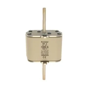 Eaton 1.25kA Ceramic Cartridge Fuse, 200 x 102mm - 1250NHG4G 500V 1250A NH4 FUSE gG product image