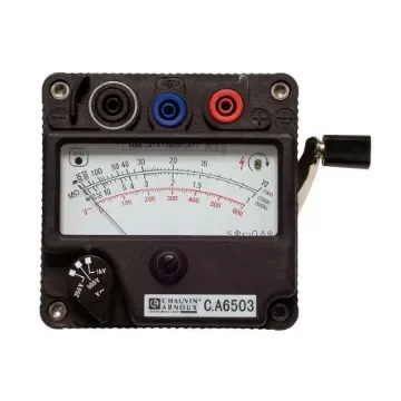 Chauvin Arnoux CA 6503 Insulation Tester, 250V Min, 1000V Max, 5GO Max, CAT III 300V - P01132504 product image