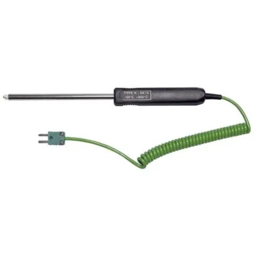 Chauvin Arnoux K Needle Surface Temperature Probe, 130mm Length, 8mm Diameter, 900 °C Max - P03652920 product image