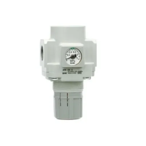 SMC G 3/8 Pneumatic Regulator - 0.05MPa to 0.85MPa, 1Mpa max. input - AR40-F03B-B product image