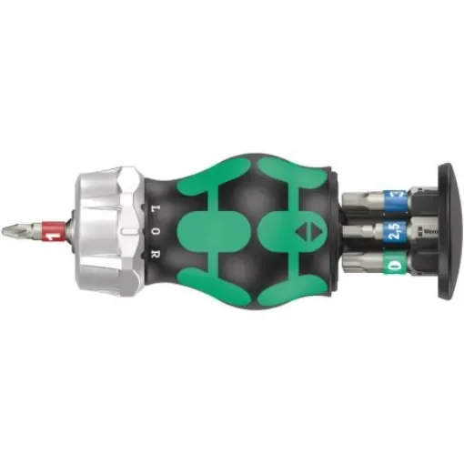Wera Screwdriver Handle With Bits 7 Pieces, Hexagon, Phillips, Torx - 05004185001 product image