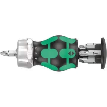 Wera Screwdriver Handle With Bits 6 Pieces, Phillips, Slotted - 05008885001 product image