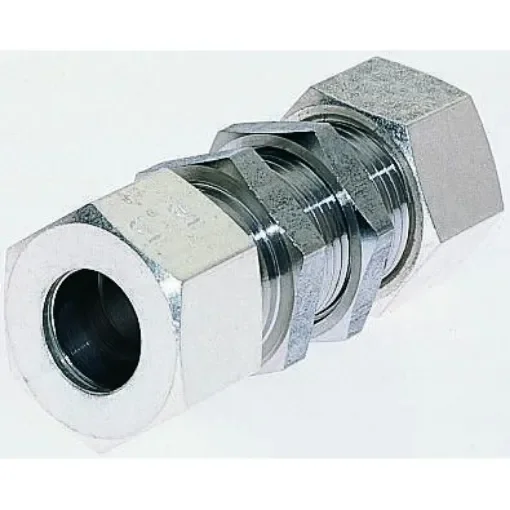 Legris Stainless Steel Pipe Fitting, Straight Coupler - 1816 06 00 product image