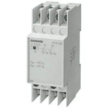 Siemens Voltage Monitoring Relay, 3 Phase, DPDT - 5TT3403 product image