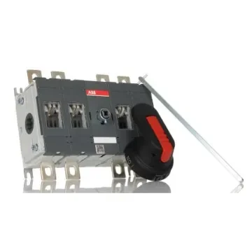 ABB 4 Pole Base Mounting Switch Disconnector - 250A Maximum Current, 250kW Power Rating, IP65 - 1SCA022721R4290 OT250E22P product image