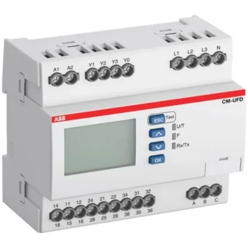 ABB Voltage Monitoring Relay, 3PDT - 1SVR560731R3702 CM-UFD.M33M product image