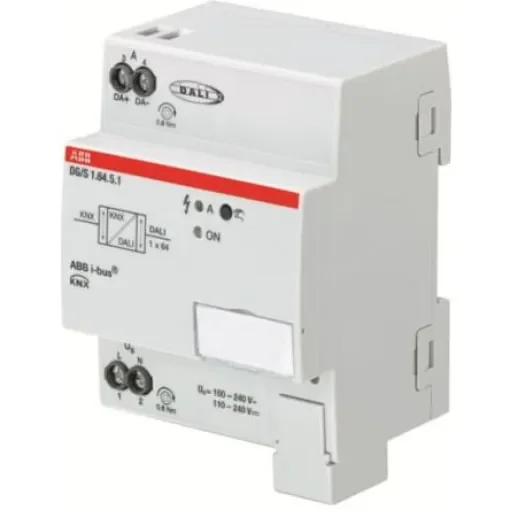 ABB DG/S 210mW Lighting Controller Gateway, DIN Rail Mount, 240 V ac - 2CDG110273R0011 DG/S1.64.5.1 product image