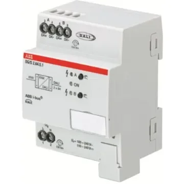 ABB DG/S 210mW Lighting Controller Gateway, DIN Rail Mount, 240 V ac - 2CDG110274R0011 DG/S2.64.5.1 product image