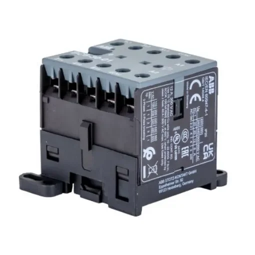 ABB BC6-30-01 Contactor, 24 V Coil, 3-Pole, 20 A, 4 kW, 3NO - GJL1213001R0011 BC6-30-01 24V DC product image