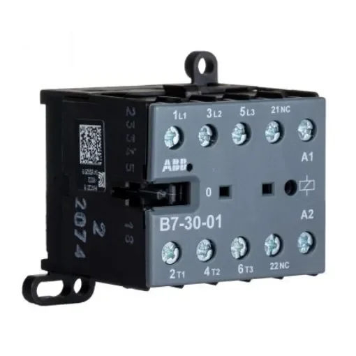 ABB B7-30-01 Contactor, 24 V Coil, 3-Pole, 20 A, 5.5 kW, 3NO - GJL1311001R0011 B7-30-01 24V AC product image