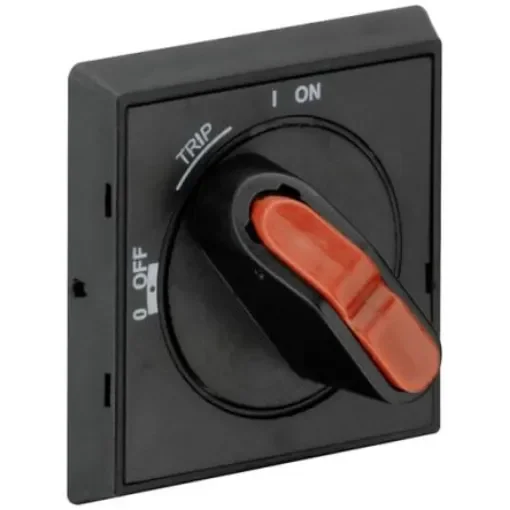 ABB Black Rotary Handle, 1SAM Series - 1SAM201920R1011 MSHD-LTB IP64 product image