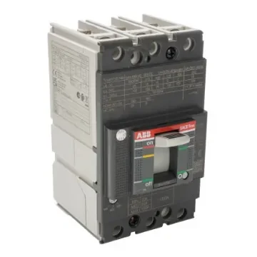 ABB, SACE Tmax XT MCCB Molded Case Circuit Breaker 3P 100A, Breaking Capacity 3 kA, Fixed Mount - 1SDA066807R1 XT1B 160 TMD 100A FF product image