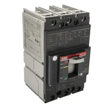 ABB, SACE Tmax XT MCCB Molded Case Circuit Breaker 3P 125A, Breaking Capacity 18 kA, Fixed Mount - 1SDA066808R1 XT1B 160 TMD 125A FF product image
