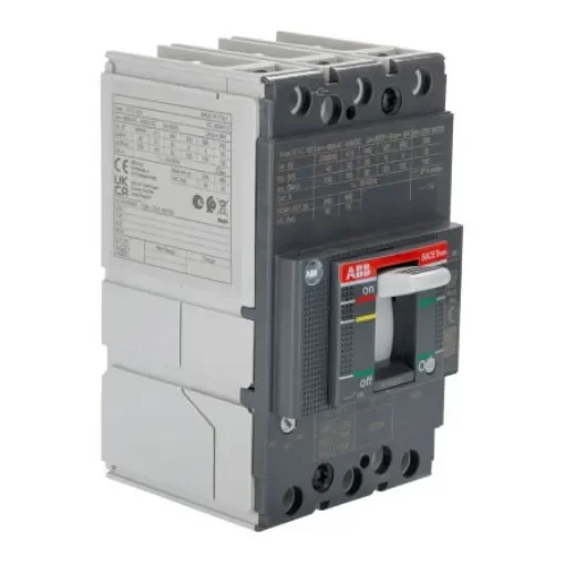 ABB, SACE Tmax XT MCCB Molded Case Circuit Breaker 3P 160A, Breaking Capacity 4 kA, Fixed Mount - 1SDA067399R1 XT1C 160 TMD 160A FF product image