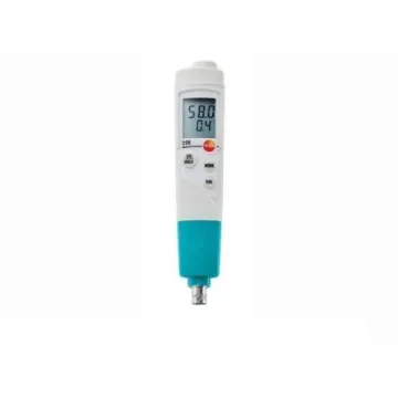Testo 206-pH3 pH Meter, ±0.02pH Accuracy, 0.01pH Resolution, 14pH Max, +80 °C Max - 0563 2063 product image