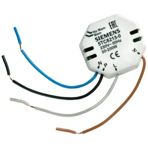 Siemens Dimmer Insert, 230V, 200W - 5TC8213-0 product image