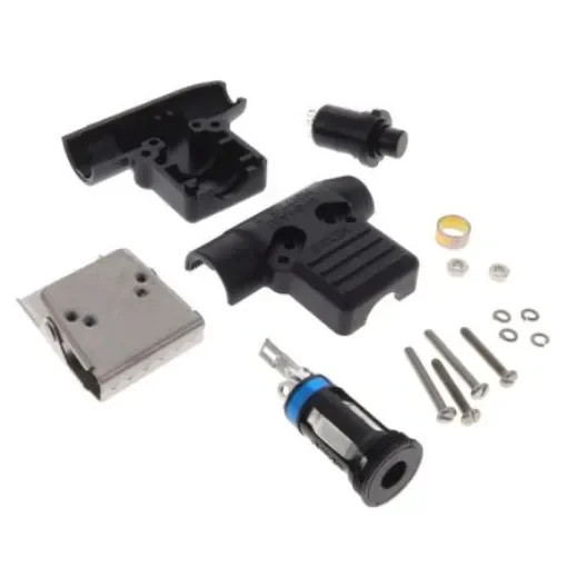 Amphenol NEXUS Technologies Jack Plug Panel Mount Airborne Jack Socket, 4Pole - TJS-102 product image