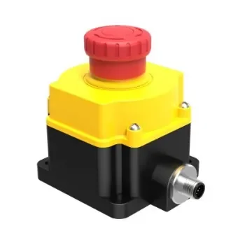 Banner Twist Release Emergency Stop Push Button, Surface Mount, 1 NO + 1 NC - SSA-EB1P-11ED1Q4 product image
